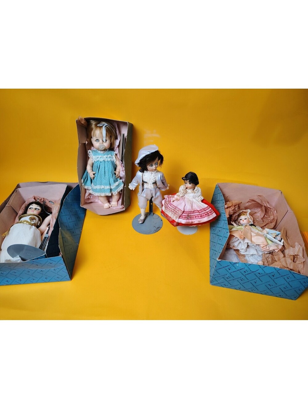 Vintage Madame Alexander Doll Lot 5 Cleopatra Sweet Tears Blue Boy Repair Parts